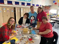 Staff Gingerbread House Project
